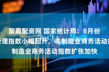 聚赢配资网 国家统计局：8月份制造业采购经理指数小幅回升，非制造业商务活动指数扩张加快