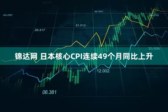 锦达网 日本核心CPI连续49个月同比上升